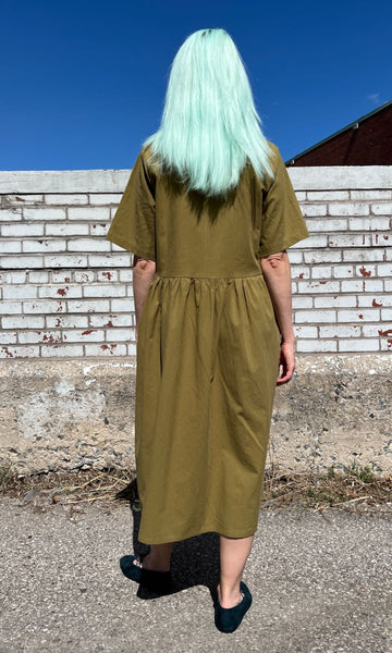 Lapwing Dress - Grassland