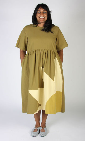 Lapwing Dress - Grassland
