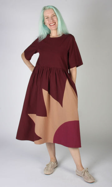 Lapwing Dress - Mulberry