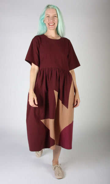 Lapwing Dress - Mulberry