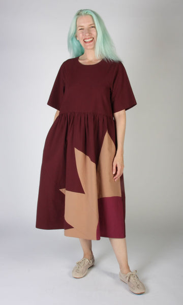 Lapwing Dress - Mulberry