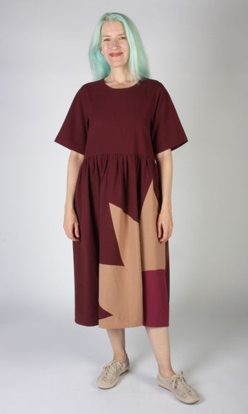 Lapwing Dress - Mulberry