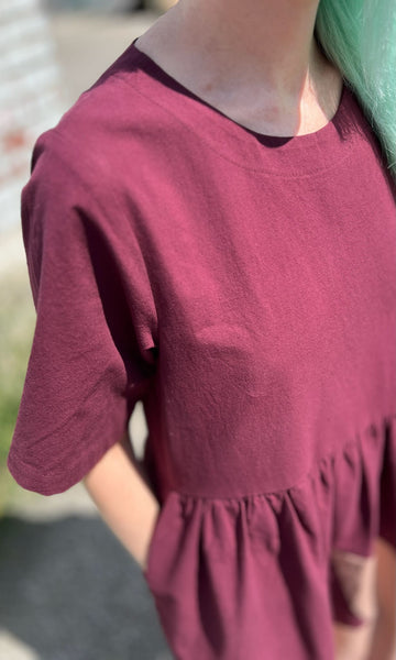 Lapwing Dress - Mulberry