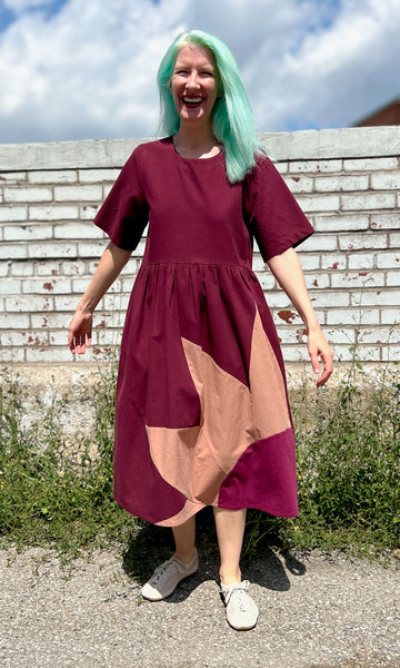Lapwing Dress - Mulberry