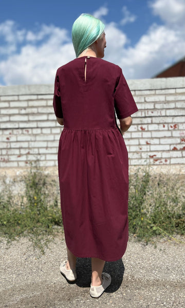 Lapwing Dress - Mulberry