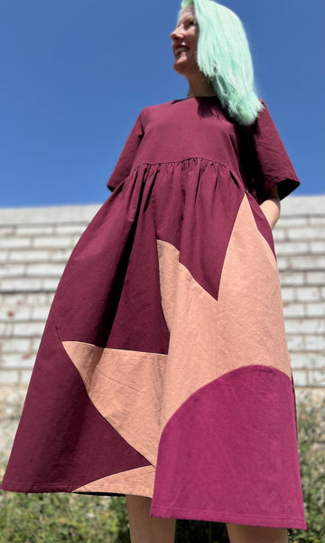Lapwing Dress - Mulberry