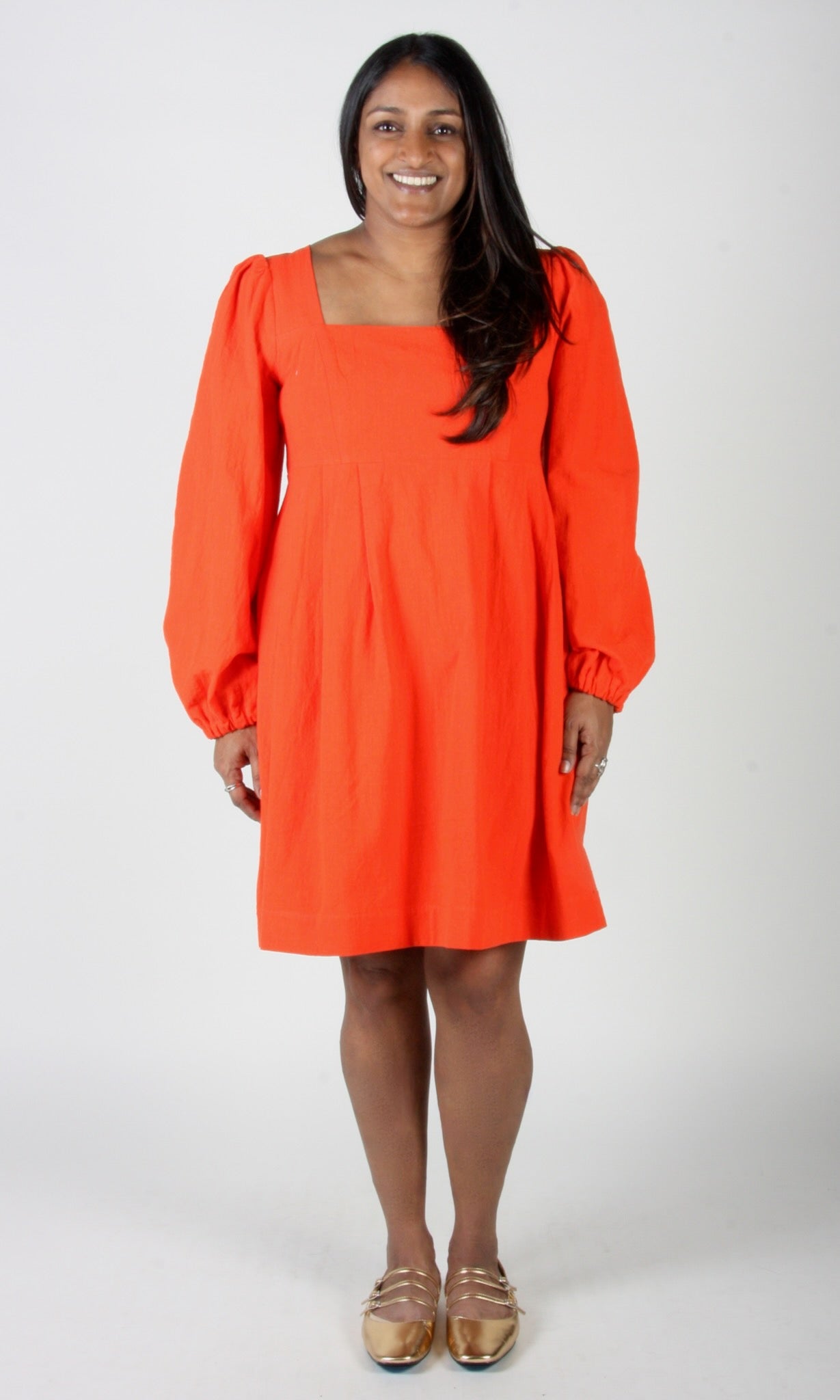 blood orange dress Sies Marjan - Thandie Compact Stretch Belted Mini - FL USA Limited Edition V = Voluptuous (XL) Size Measurements Destiny Blood Orange Batwing Top