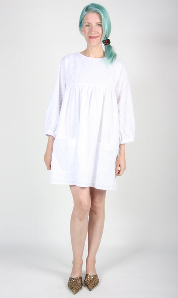 RN1316 - L - Martin Dress - White Eyelet