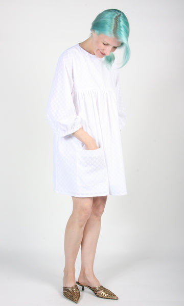RN1316 - L - Martin Dress - White Eyelet
