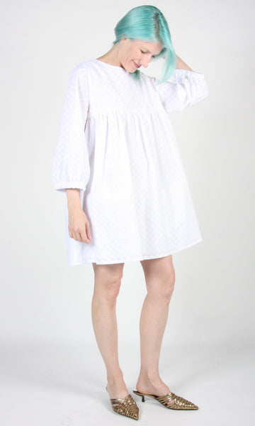 RN1316 - L - Martin Dress - White Eyelet