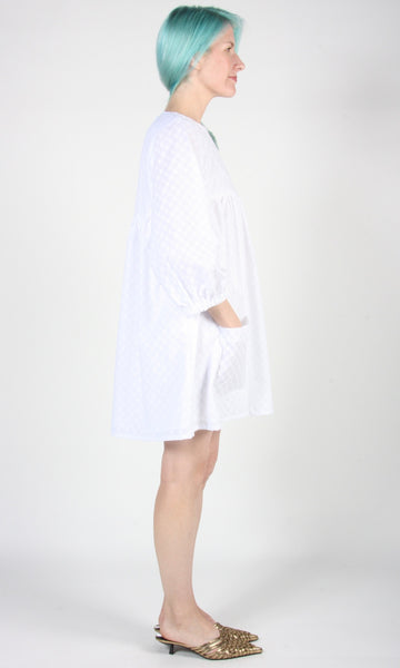 RN1316 - L - Martin Dress - White Eyelet