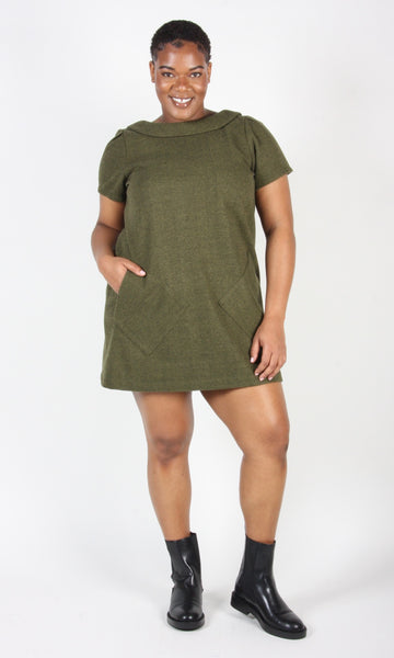 RN1700 - 6 - Millerbird Dress - Pine