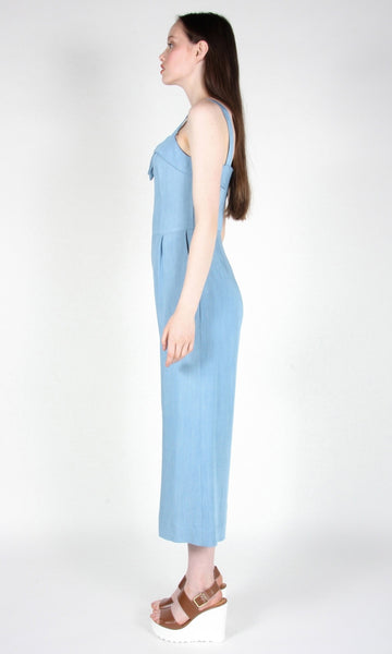 RN1473 - 4 - Monarch Jumpsuit - Light Wash