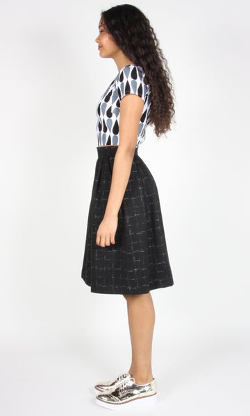 RN1522 - 12 - Amazon Skirt - Black