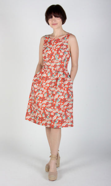 RN1116 - 10 - Myrmidon Dress - Wild Currant