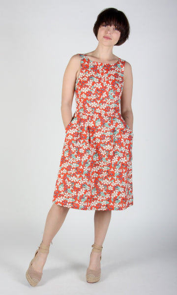 RN1116 - 10 - Myrmidon Dress - Wild Currant