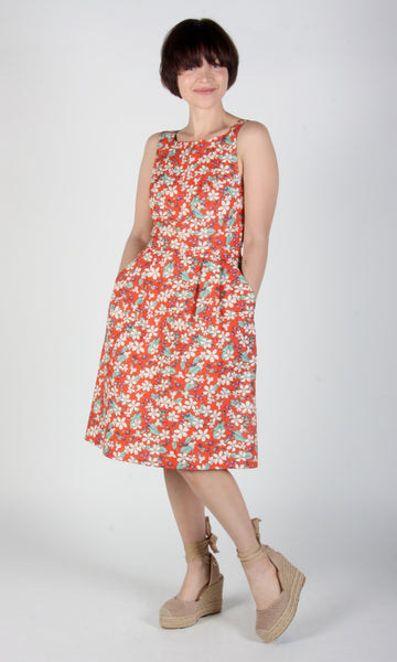 RN1116 - 10 - Myrmidon Dress - Wild Currant