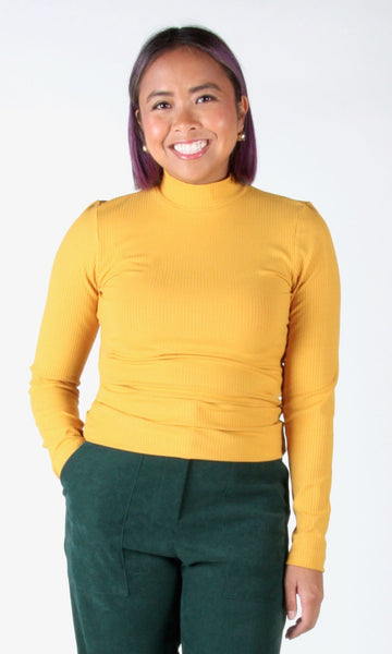 Nunchie Top - Ochre