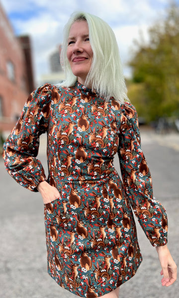 Nyctale Dress - Hare Berry