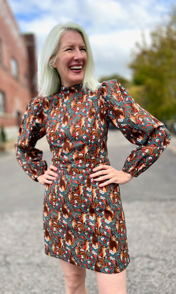 Nyctale Dress - Hare Berry