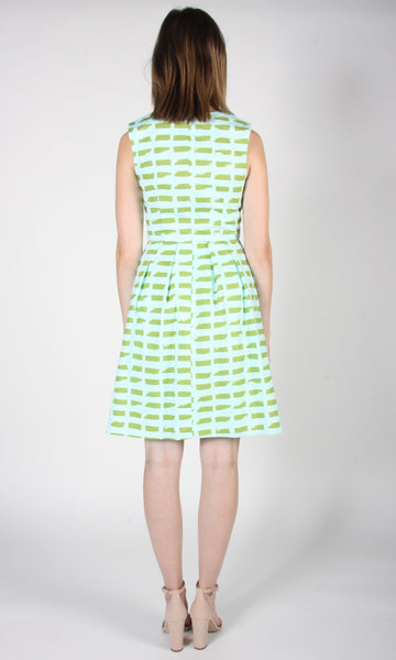 RN1349 - 14 - Océanite Dress - Brush Strokes