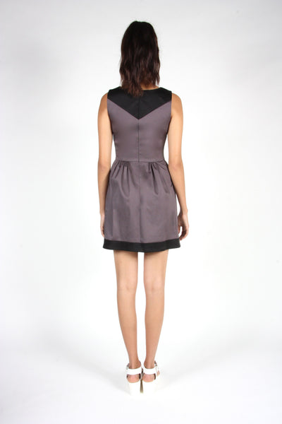 RN1510 - 10 - Parula Dress - Grey/Black