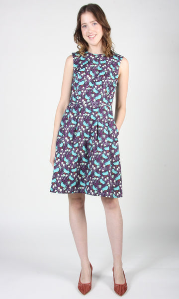 RN1028 - 4 - Peafowl Dress - Bird Forest
