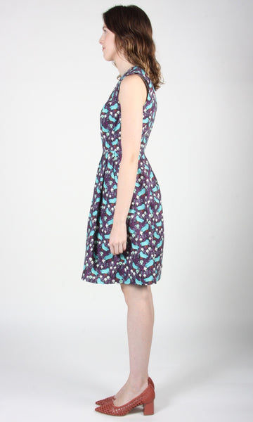 RN1028 - 4 - Peafowl Dress - Bird Forest