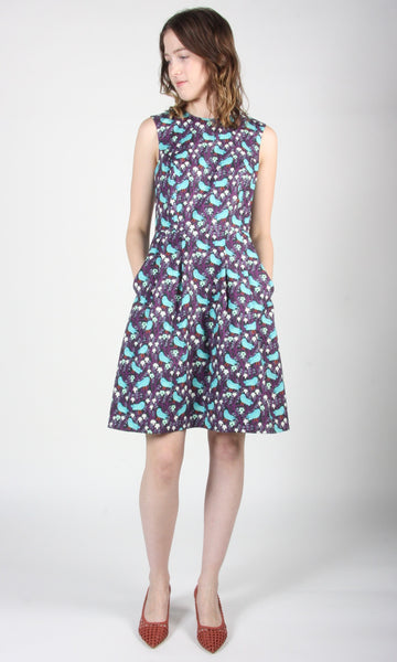 RN1028 - 4 - Peafowl Dress - Bird Forest