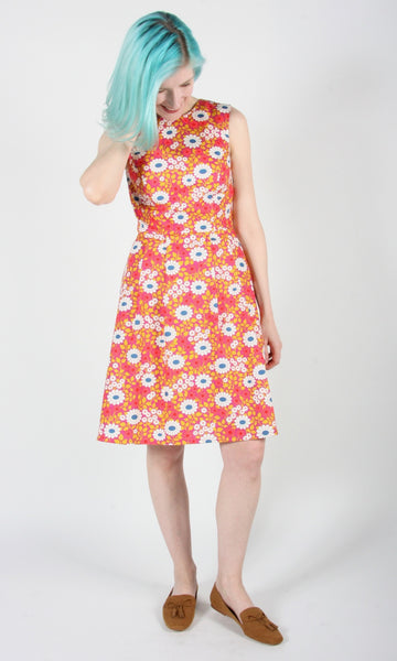 RN1461 - 10 - Peafowl Dress  - Bluewood Daisy