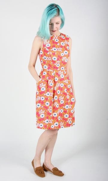 RN1461 - 10 - Peafowl Dress  - Bluewood Daisy