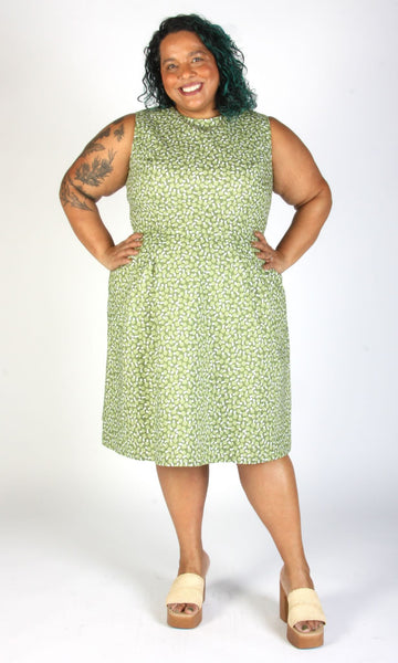 Peafowl Dress - Greenies