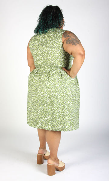 Peafowl Dress - Greenies