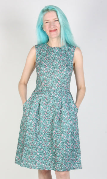 RN1646 - 4 - Peafowl Dress - Strawberry Blossom