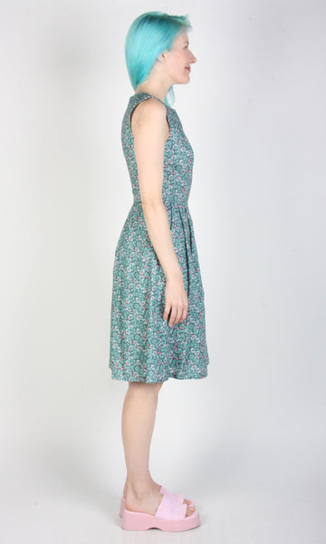 RN1646 - 4 - Peafowl Dress - Strawberry Blossom
