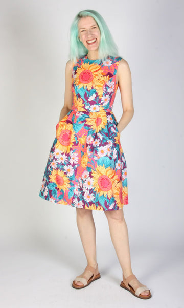 Peafowl Dress - Sunflower Kingdom