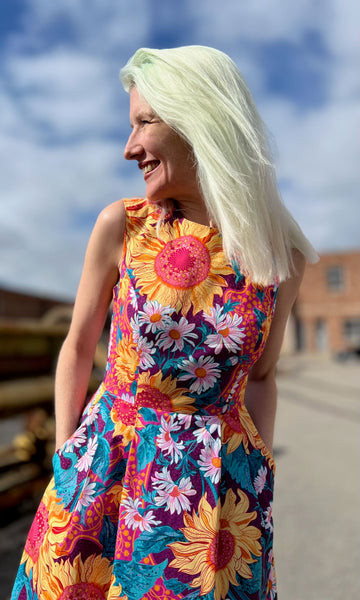 Peafowl Dress - Sunflower Kingdom