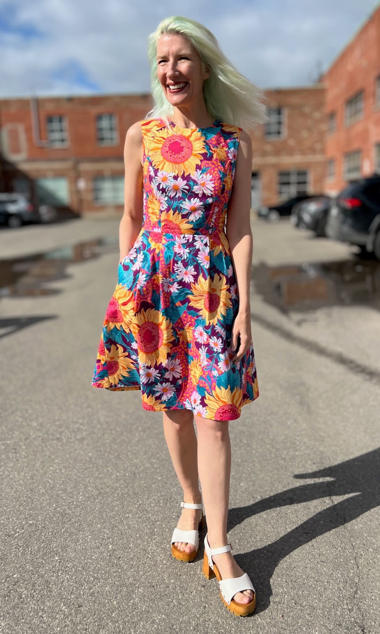 Peafowl Dress - Sunflower Kingdom