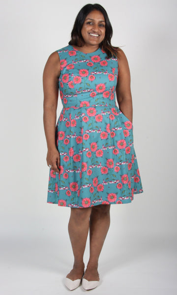 RN1409 - 6 - Peafowl Dress - Tiny Town