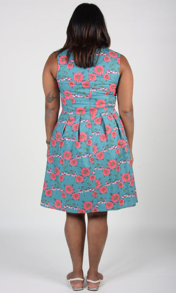 RN1409 - 6 - Peafowl Dress - Tiny Town