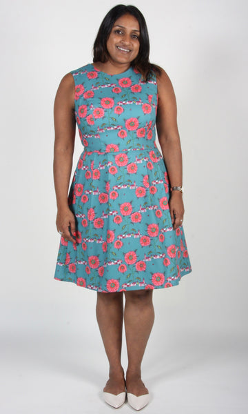 RN1409 - 6 - Peafowl Dress - Tiny Town