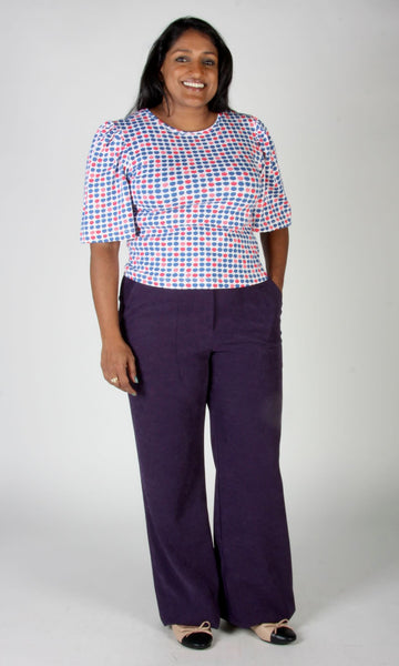 SS655 - XL - Peahen Top - Punch Board