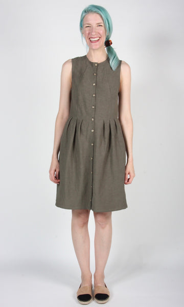 RN14644 - 8 - Pingouin Dress - Olive