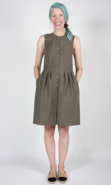 RN14644 - 8 - Pingouin Dress - Olive