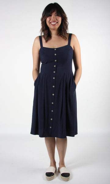 RN1453 - 10 - Pluvier Dress - Navy