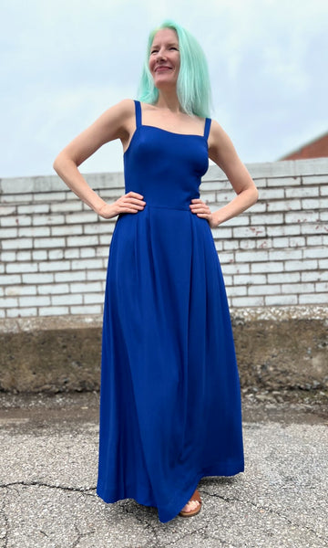 Quailbird Dress - Cobalt