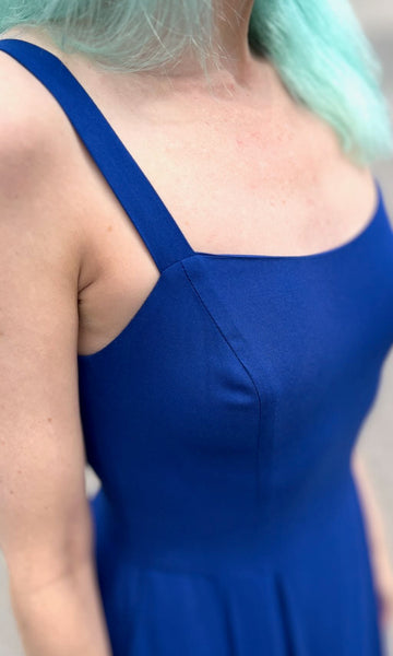 Quailbird Dress - Cobalt