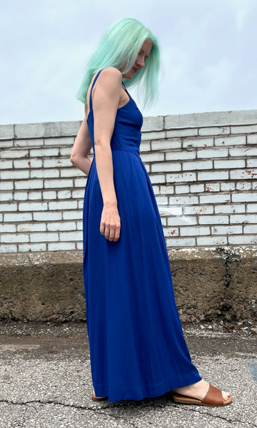 Quailbird Dress - Cobalt
