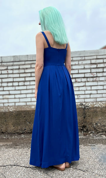 Quailbird Dress - Cobalt