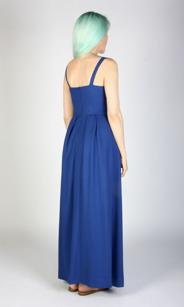 Quailbird Dress - Cobalt